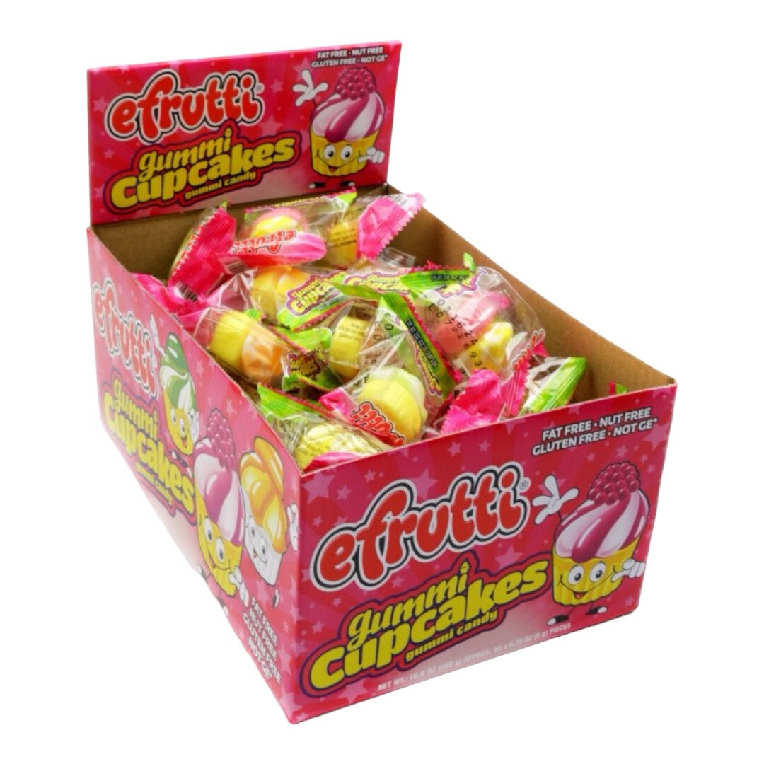 eFrutti Gummi Cupcakes Shape