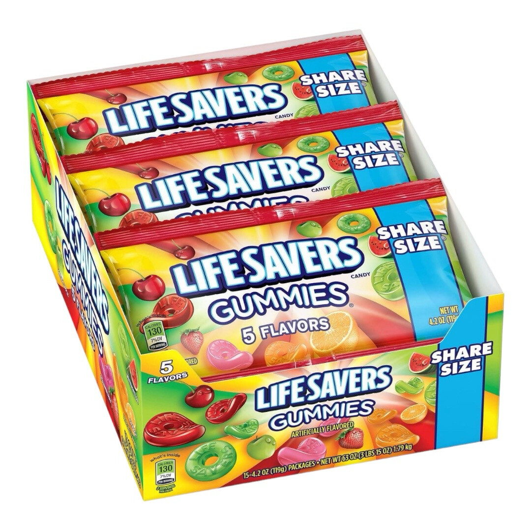 Lifesavers Gummies - 5 Flavors - 4.2 Ounce