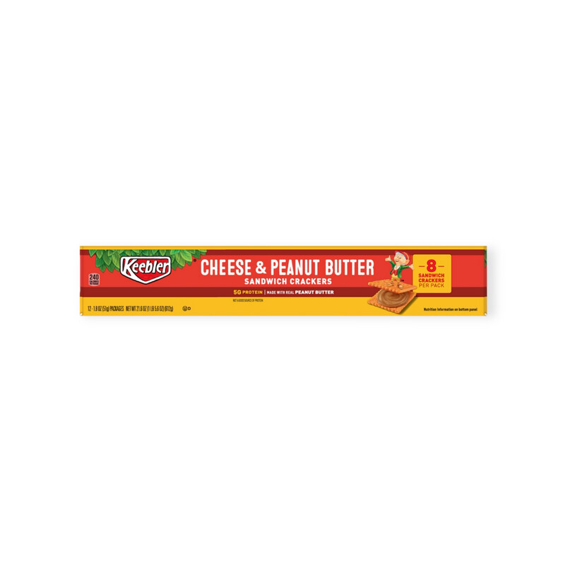 Keebler Cheese &amp; Peanut Butter - 12 Ct