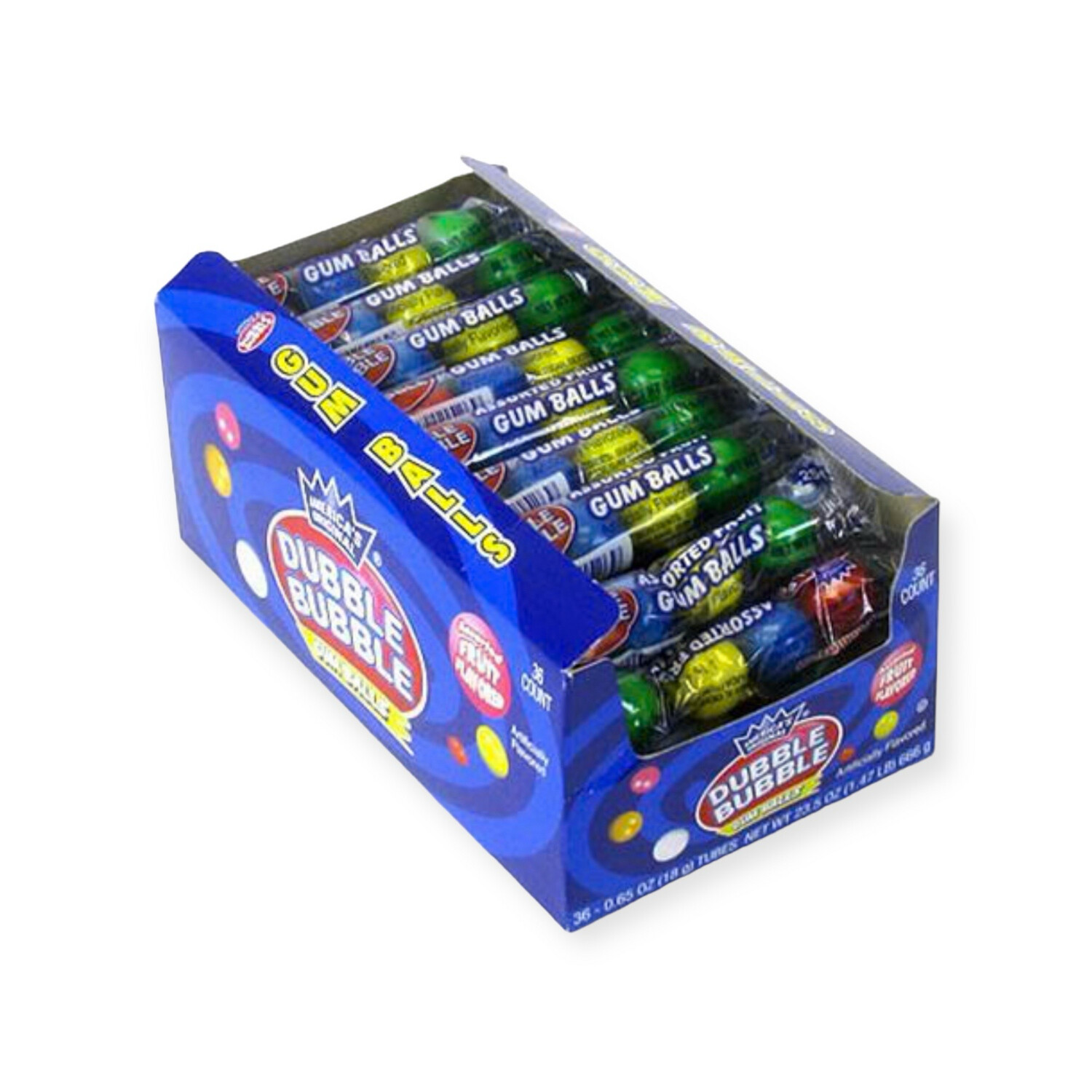 Gum Ball Bubble Gum - 36Ct