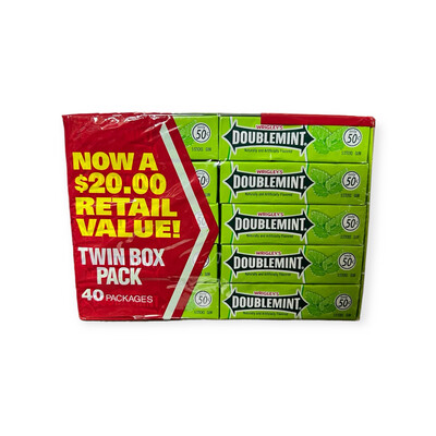 Double mint 50 Cents - 40 Ct