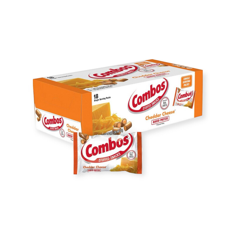 Combos Cheddar &amp; Cheese 18 Ct