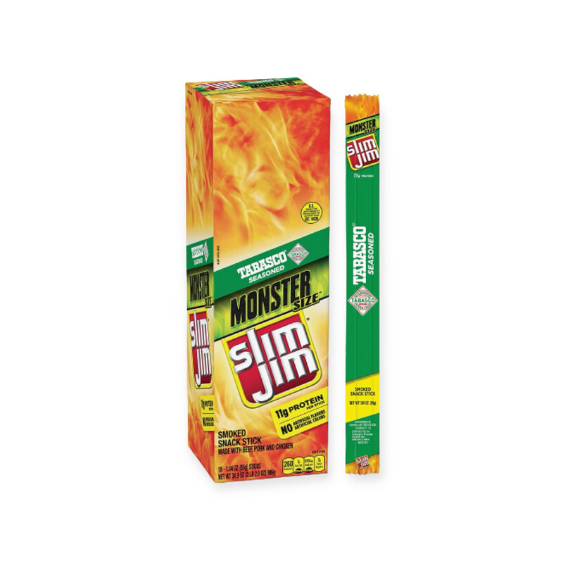 Slim Jim Tabasco Monster Size