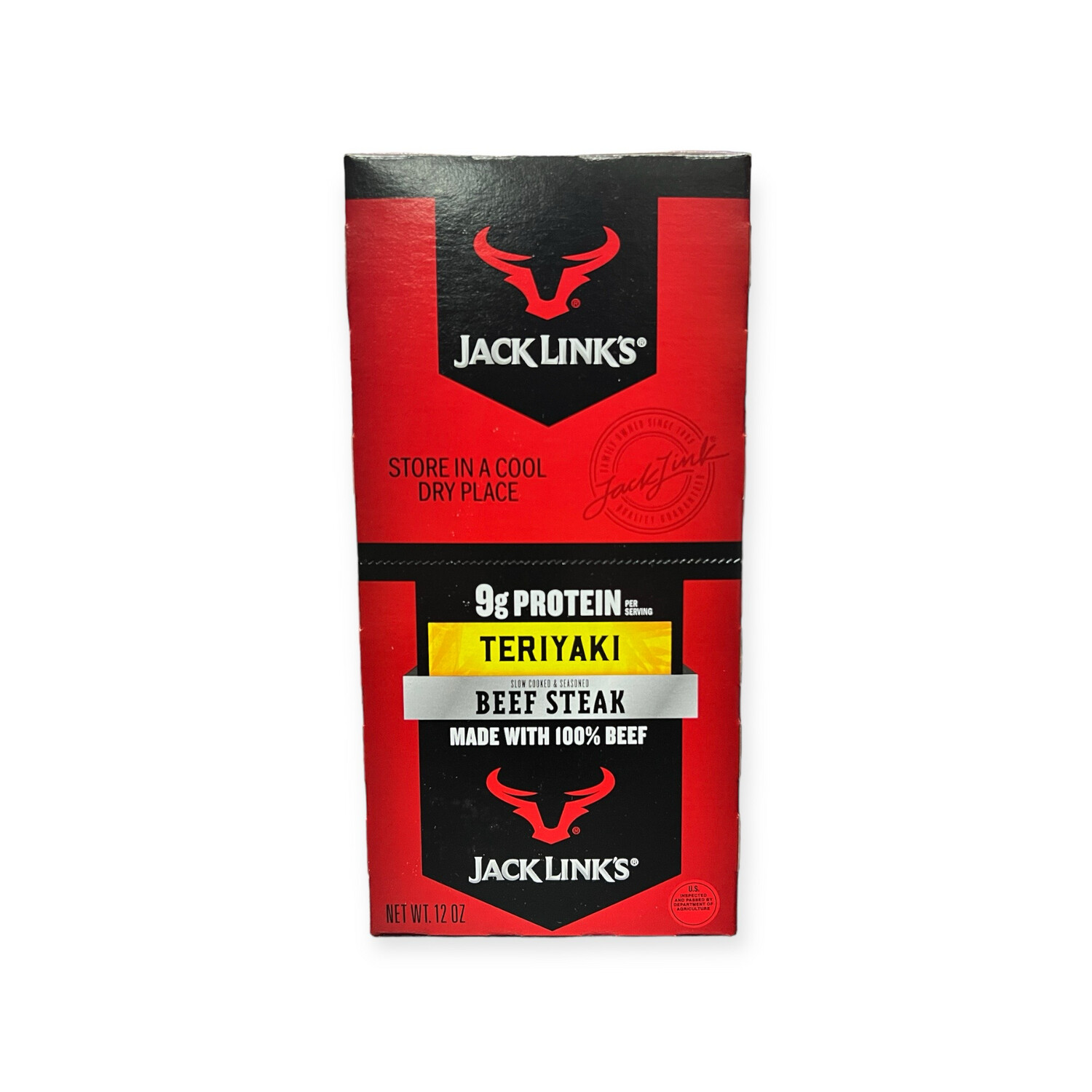 Jack Links Teriyaki Beef Stick - 12 Ct