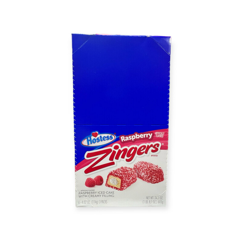 Hostess, Raspberry Zinger Cake 6 Ct