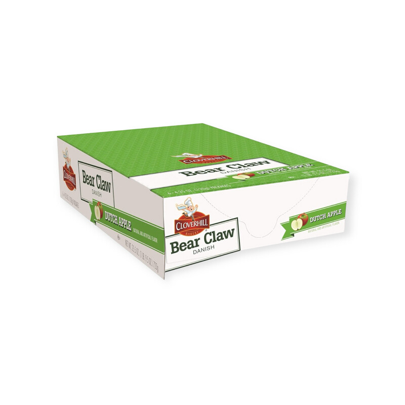 CloverHill Danish Dutch Apple - Packs of 6 Bear Flavor 4.25oz