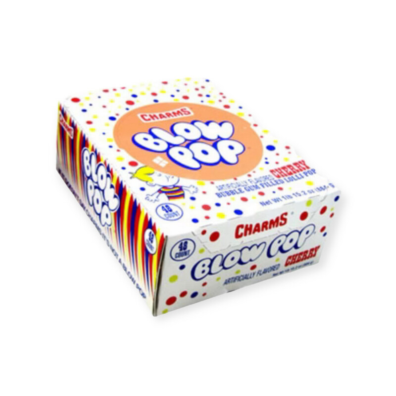 Blow Pop Cherry - 48 Ct