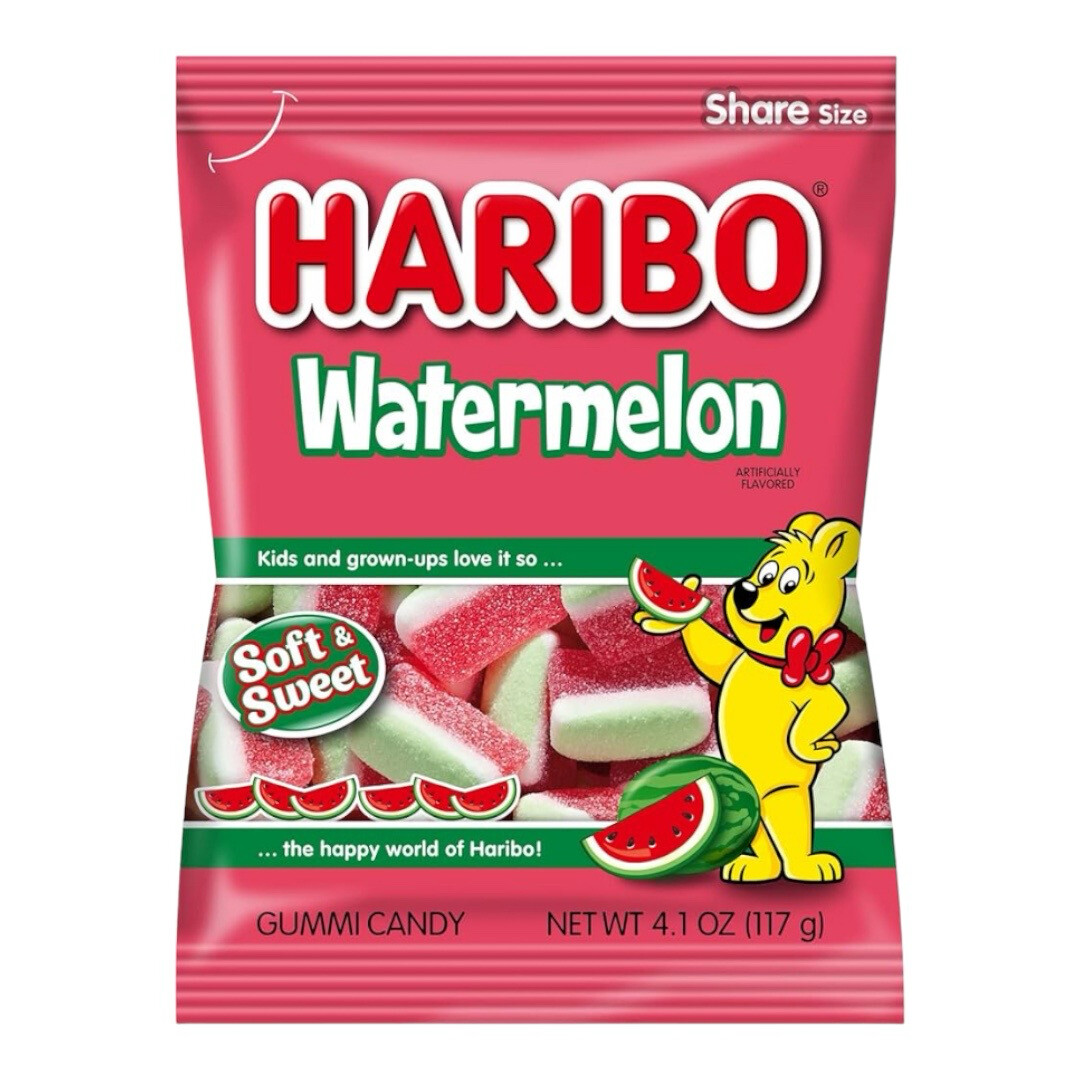 Haribo Watermelon Gummies 12/ 4.1 Oz
