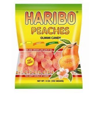 HARIBO  PEACHES 12/ 5 Oz