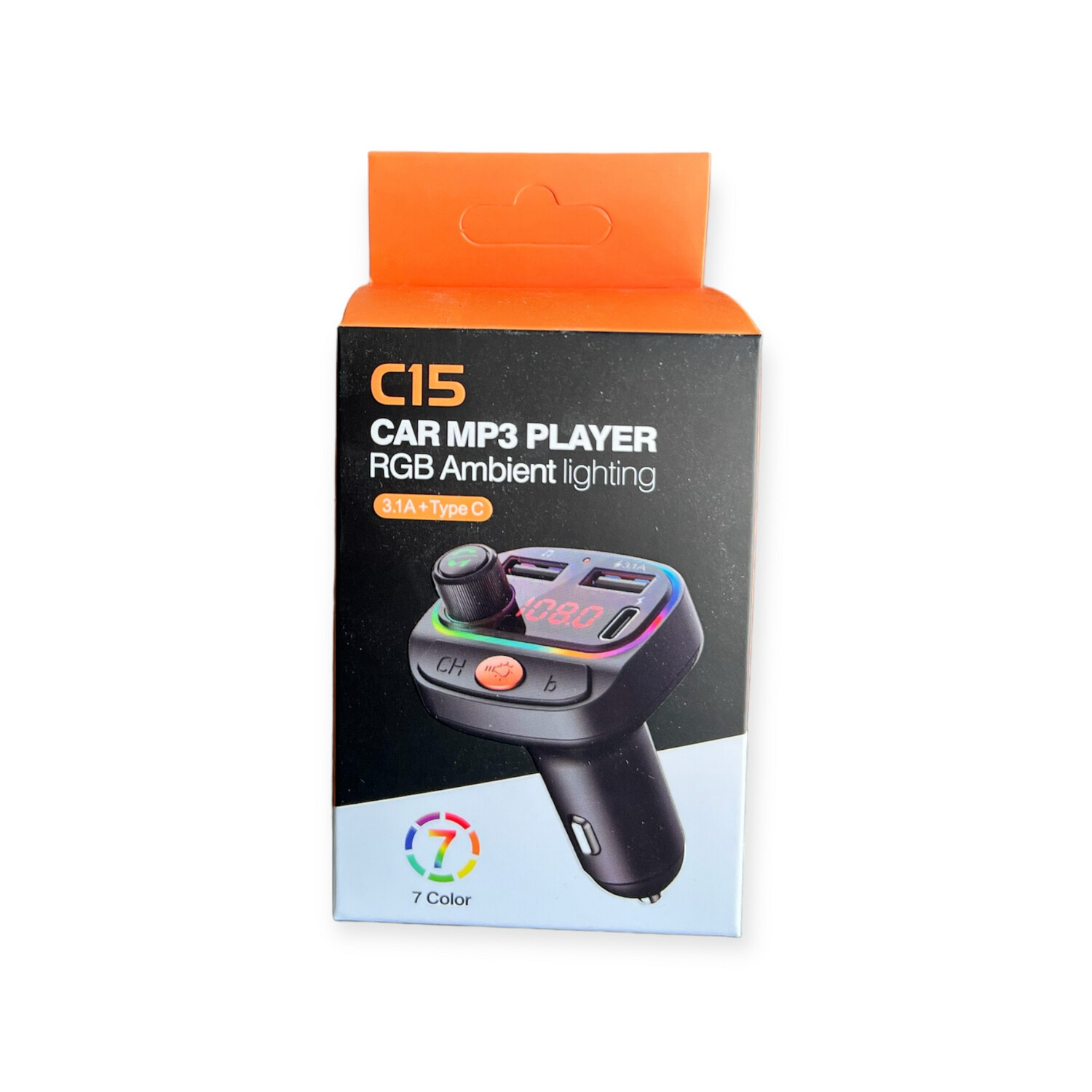 Car MP3 Player 3.1A +Tybe C