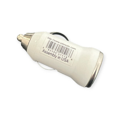 Car Plug USB White color