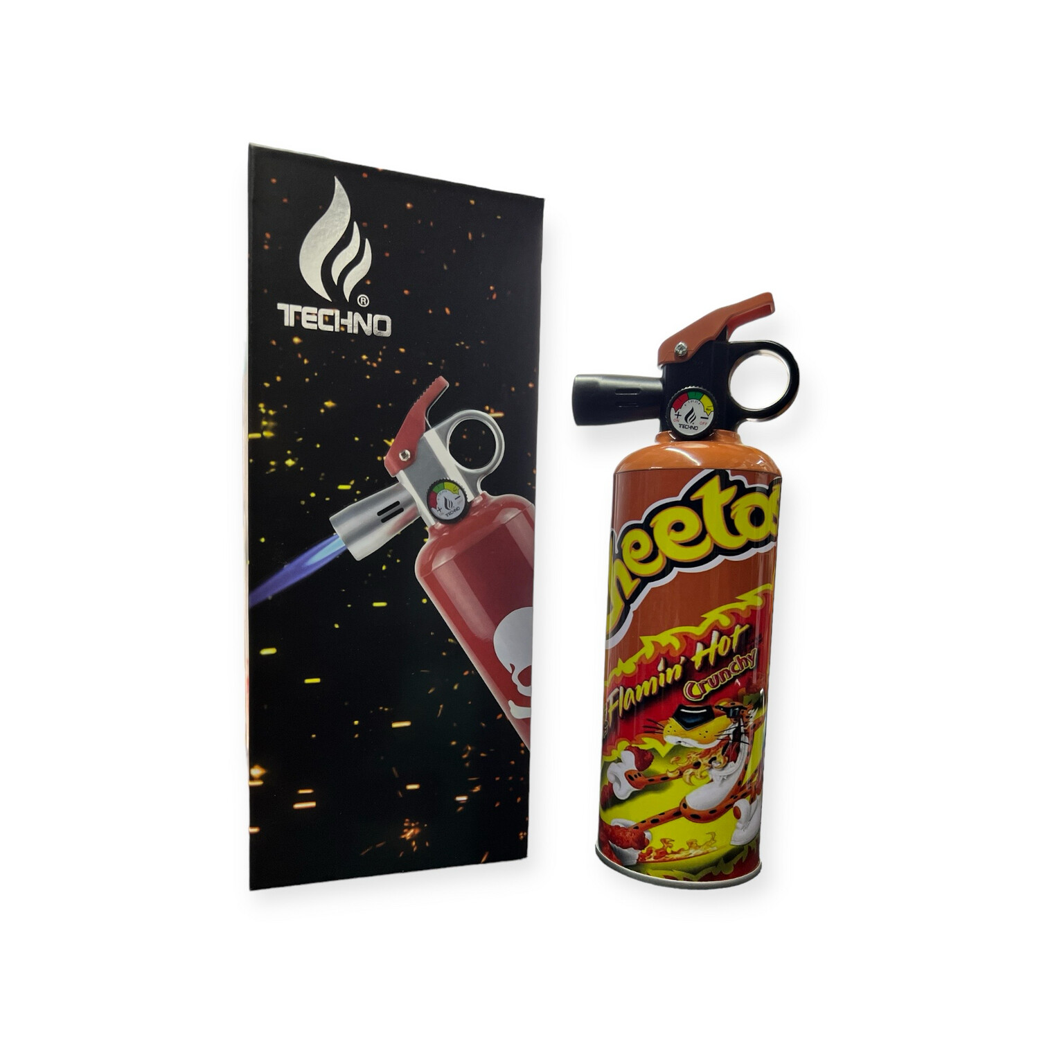 Techno Fire Extinguisher Torch - Hot Cheetos Extinguisher Torch