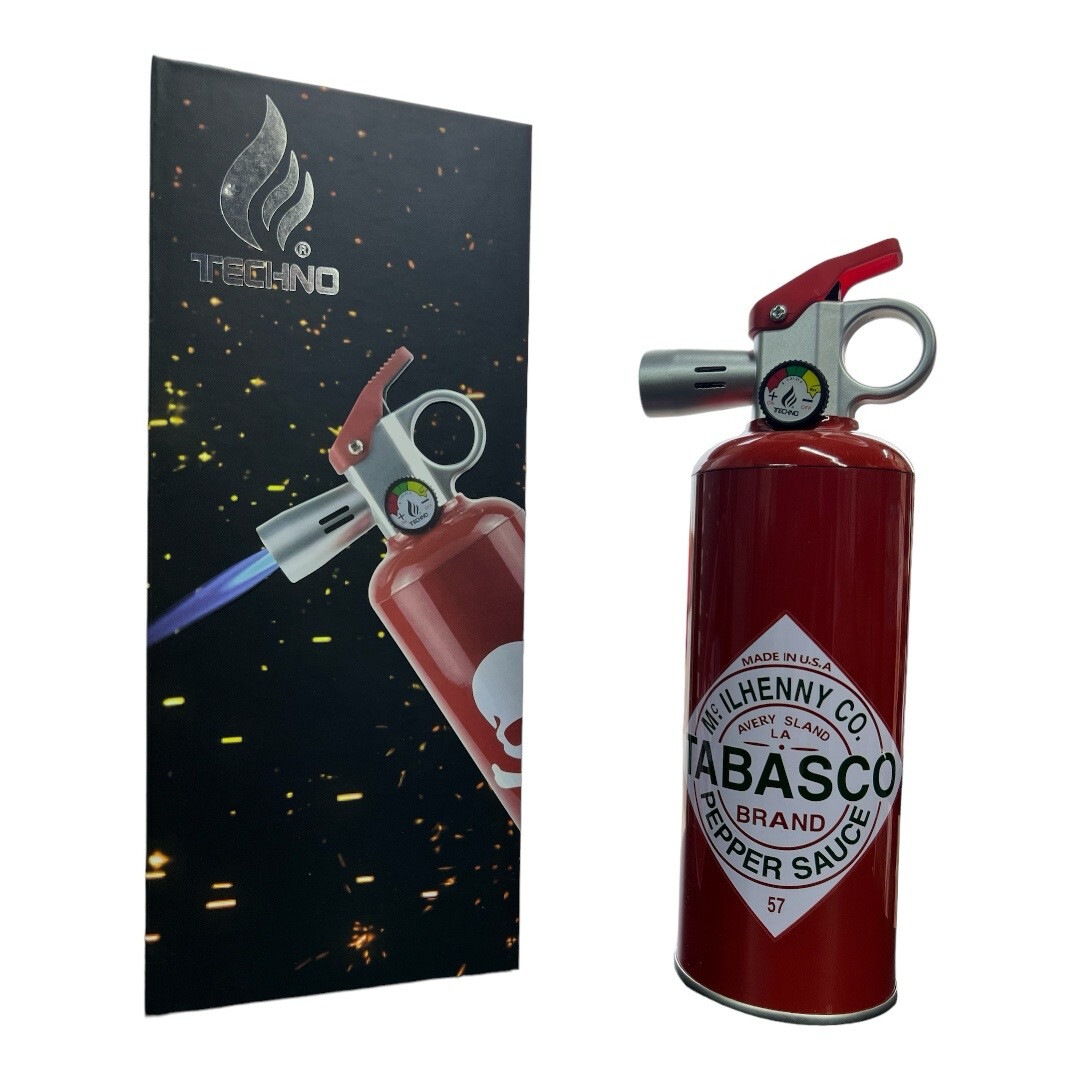 Techno Fire Extinguisher Torch - Tabasco Extinguisher Torch