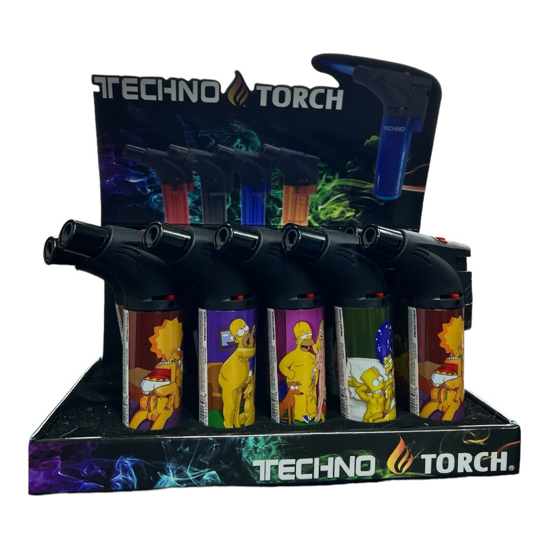 Techno Torch Simpsons
