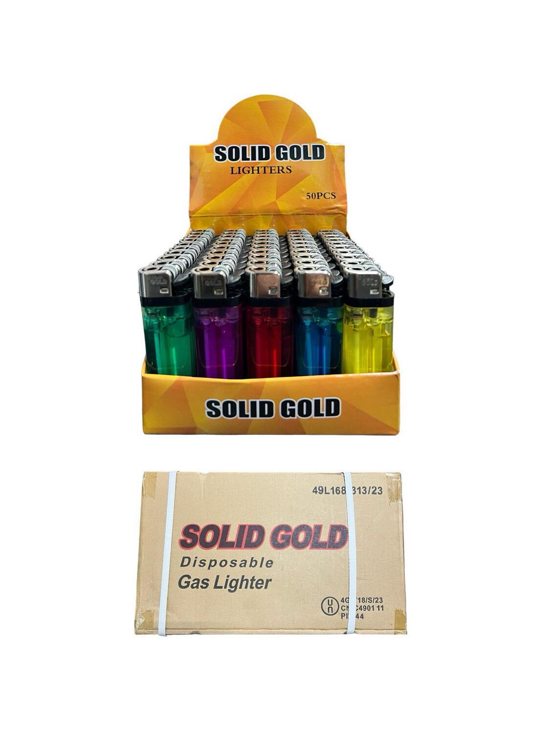 Sold Gold Lighter - 20 Displays
