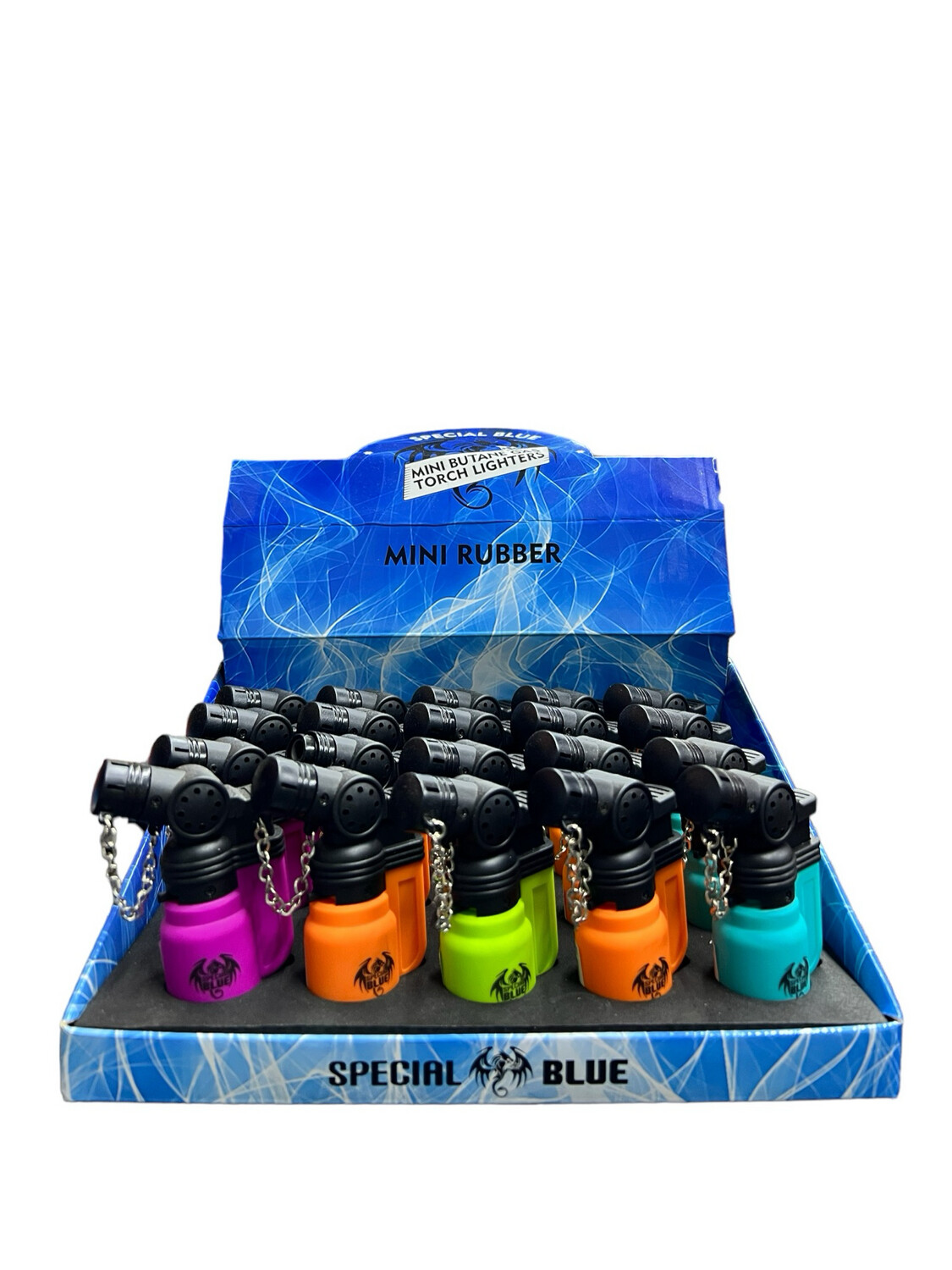 Mini Rubber Special Blue Mini Torch