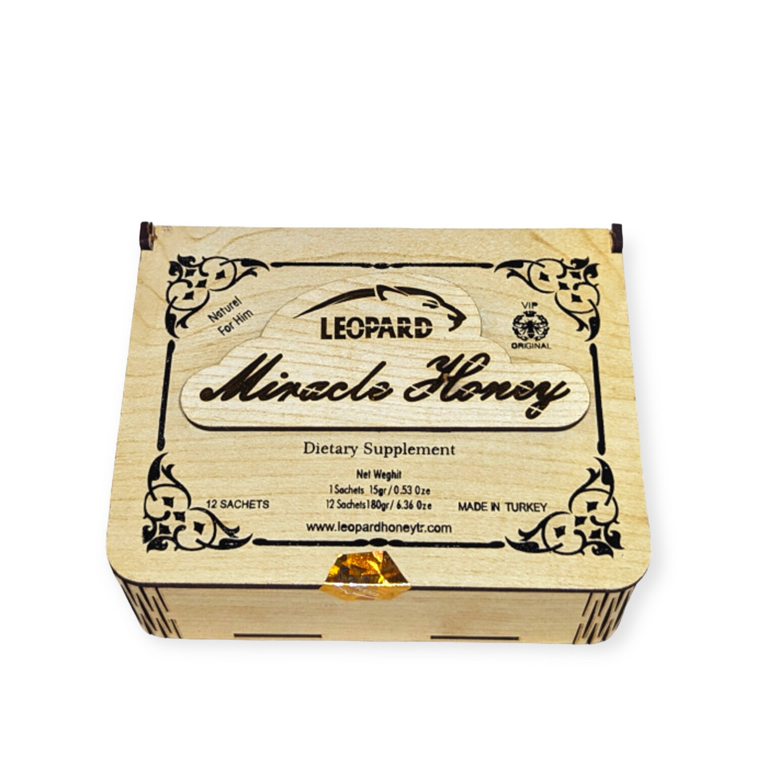 Leopard Miracle Honey (12 Sachets – 15 G)