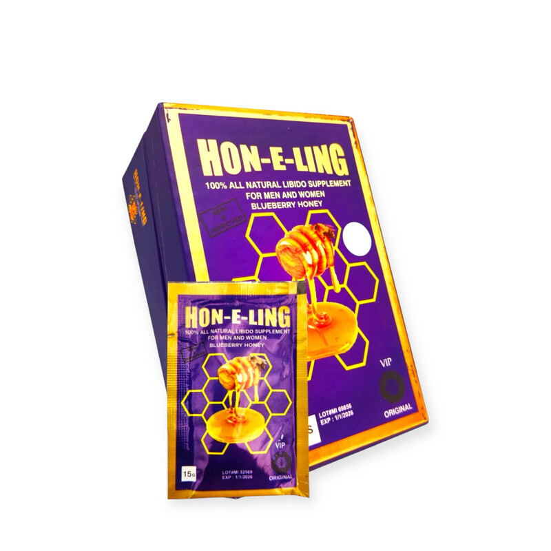 HON-E-LING - 25 SACHETS ORIGINAL - BLUEBERRY