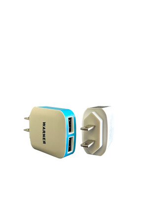 &quot;Warner Brand &quot; Wall Plug 2AMP/2USB