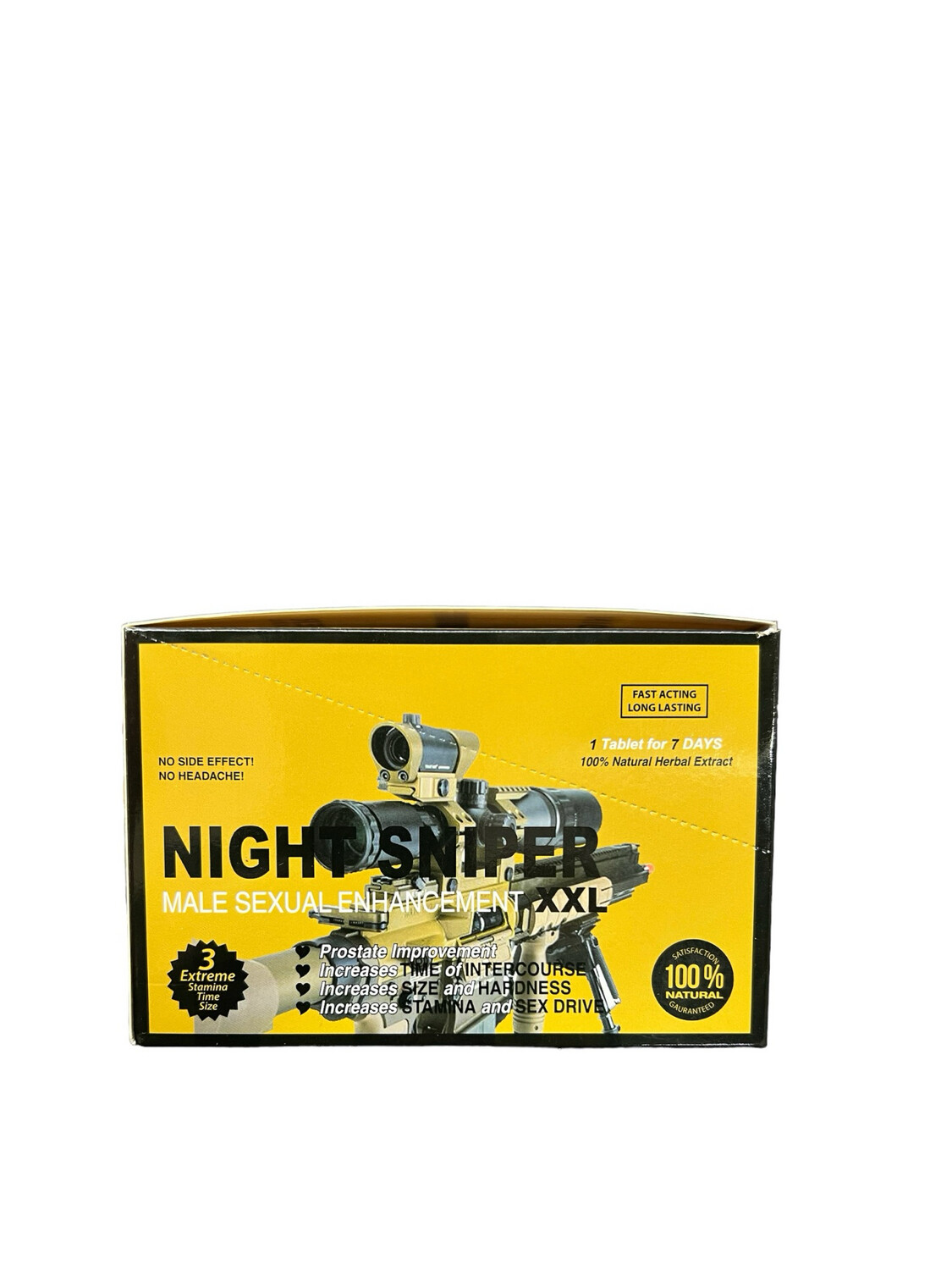 NIGHT SNIPER MALE SEXUAL ENHANCEMENT XXL 25 -Ct