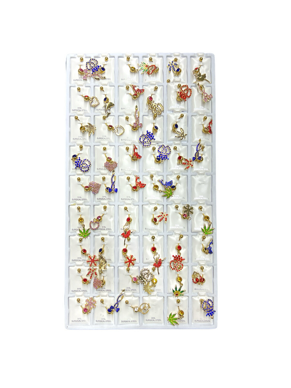 BELLY RINGS - 54 Counts