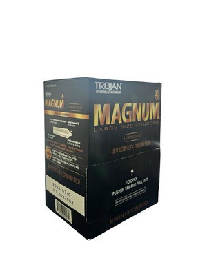 TROJAN - MAGNUM - 48 CT