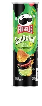 PRINGLES SCORCHIN&#39; CHILI &amp; LIME 5.5OZ