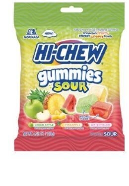 HI-CHEW PEG BAG GUMMIES SOUR MIX 4.23oz