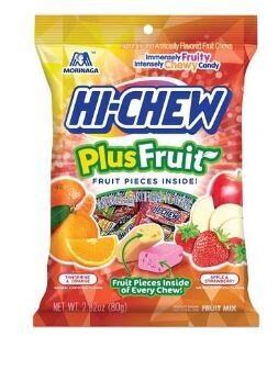 HI-CHEW PEG BAG PLUS FRUIT