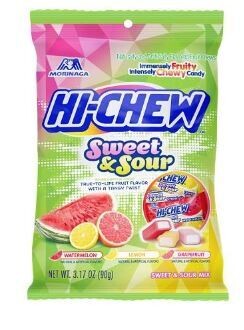 HI-CHEW PEG BAG SWEET &amp; SOUR MIX