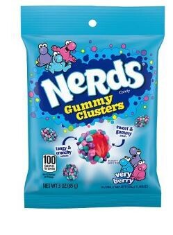 NERDS GUMMY CLUSTERS 3OZ VERY BERRY