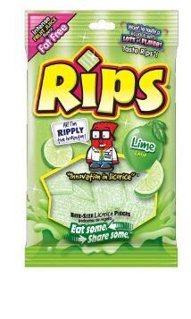 RIPS BITES LIME 4OZ