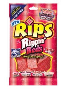 RIPS BITES RIPPIN REDS 4OZ