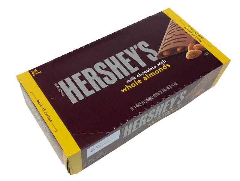 HERSHEYS ALMONDS -36 Ct (R)