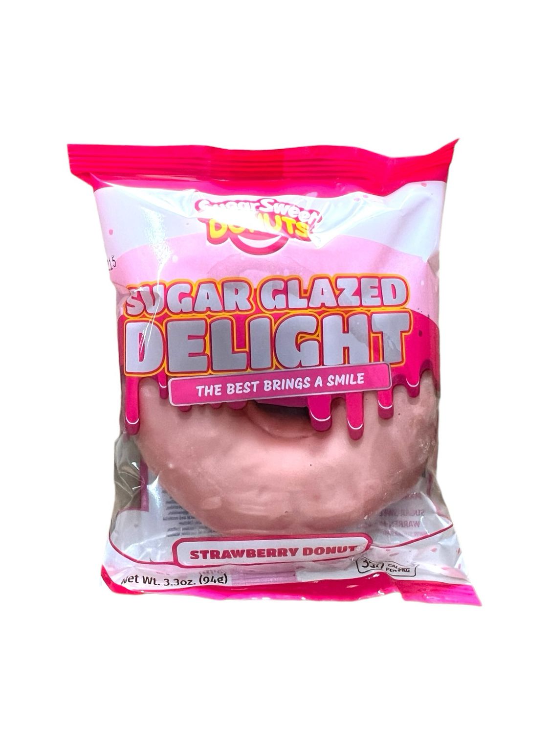 SUGAR SWEET DONUTS -STRAWBERRY 8/Ct