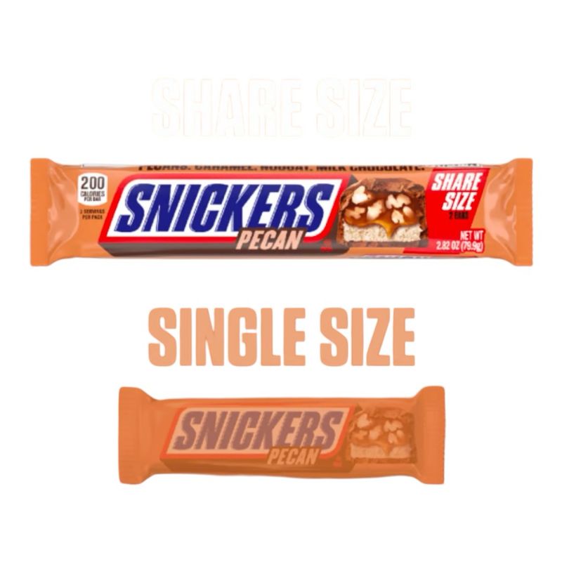 CANDY BAR SHARE SIZE