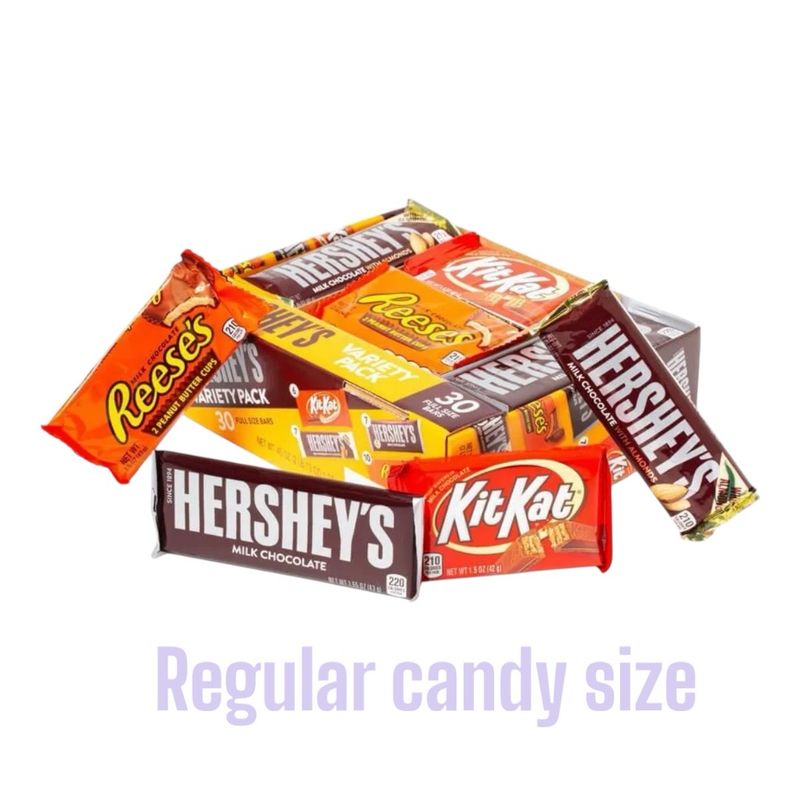 CANDY BAR STANDARD SIZE