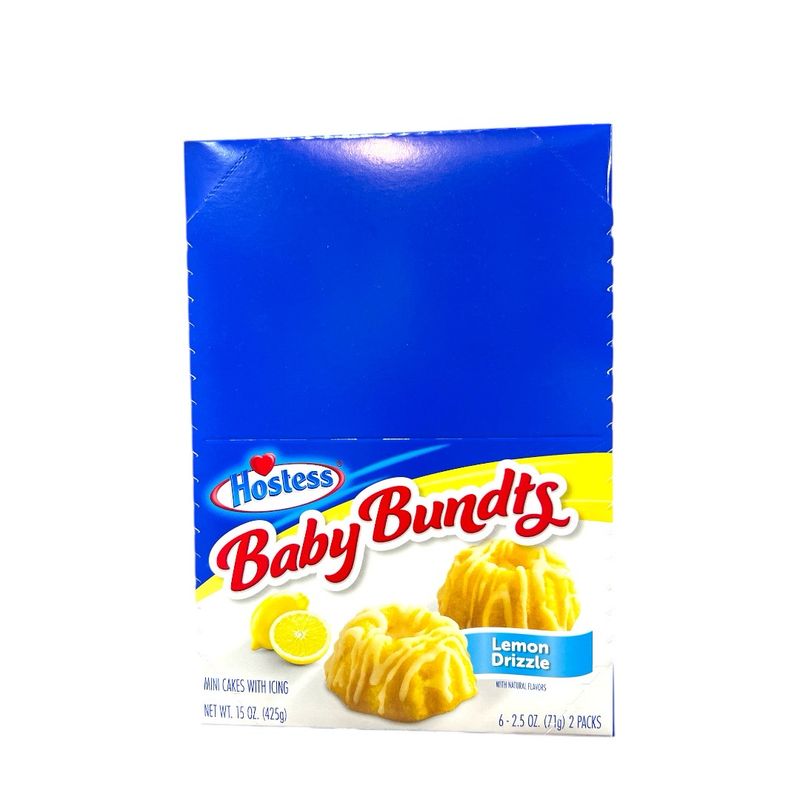 Baby Bundts - Lemon Drizzle