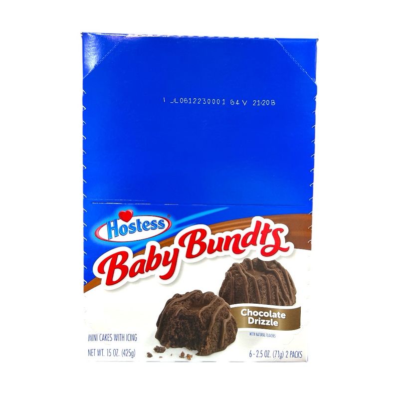 Baby Bundt&#39;s -chocolate Drizzle
