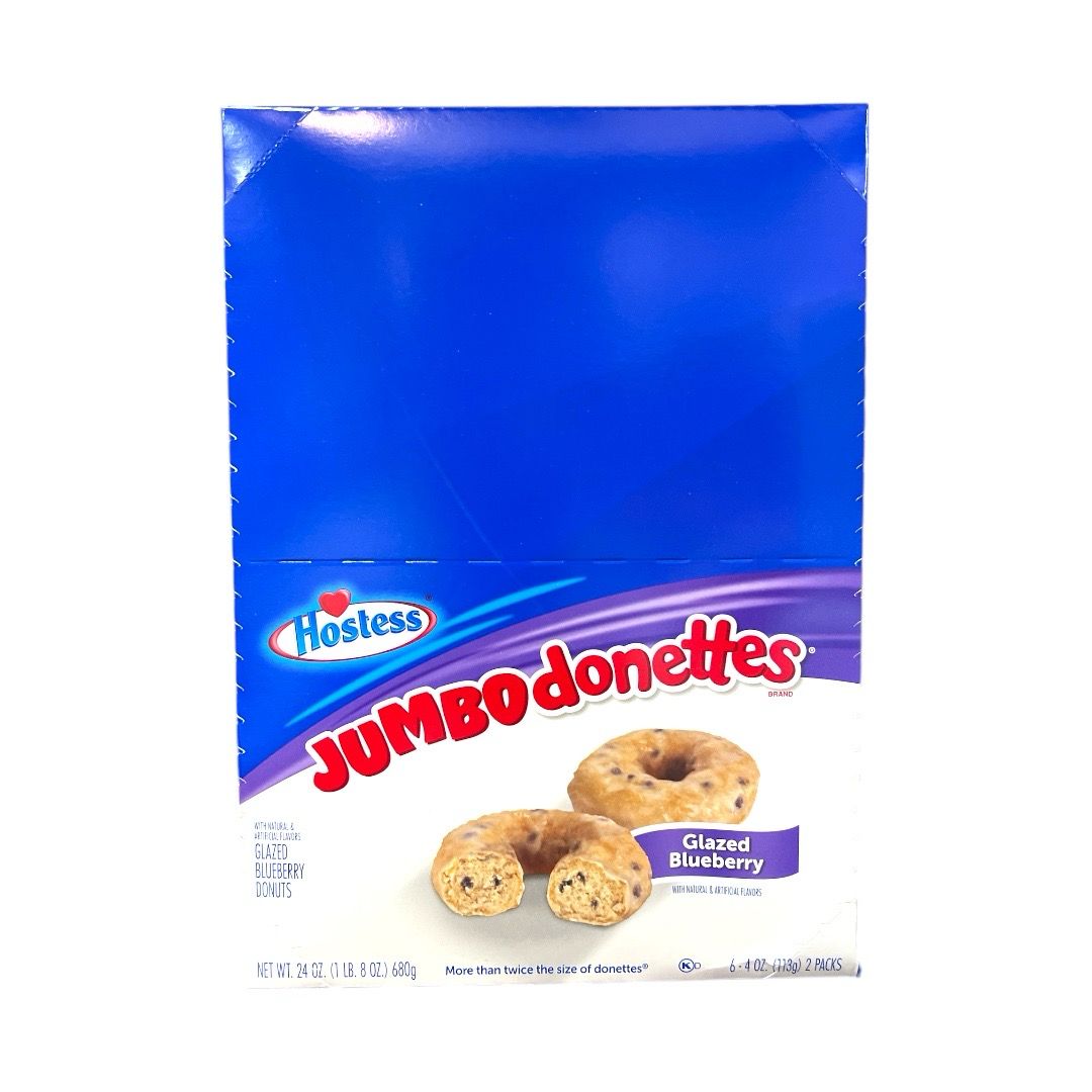 Jumbo Donettes Glazed Blueberry