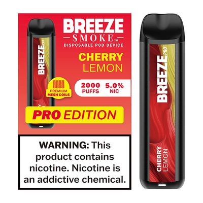 BREEZE PRO 2K PUFFS - CHERRY LEMON