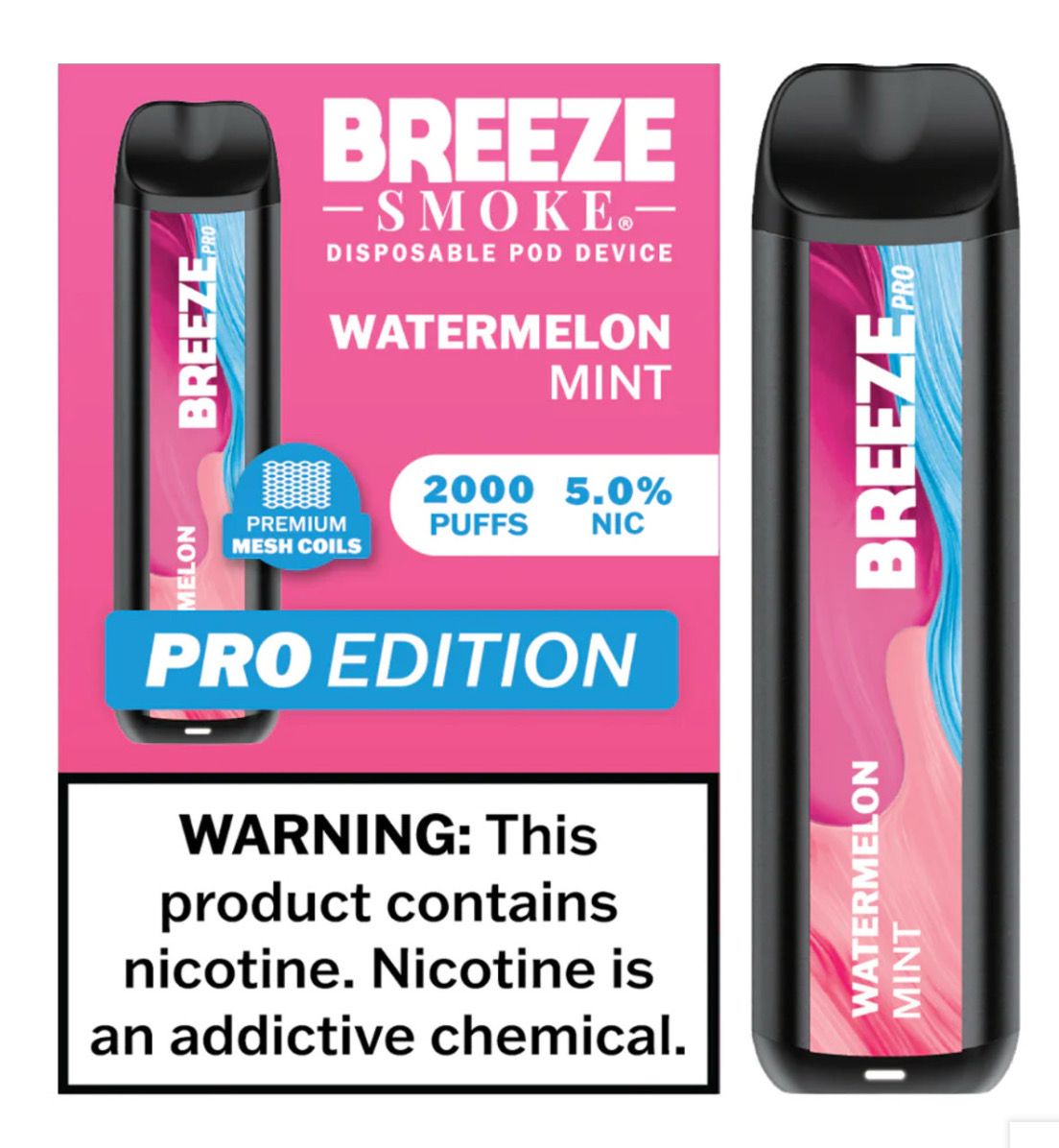 WATERMELON MINT 2K PUFFS