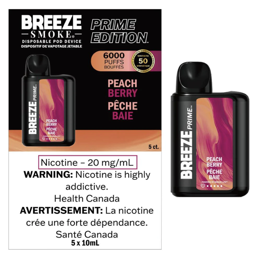 BREEZE PRIME EDITION PEACH BERRY