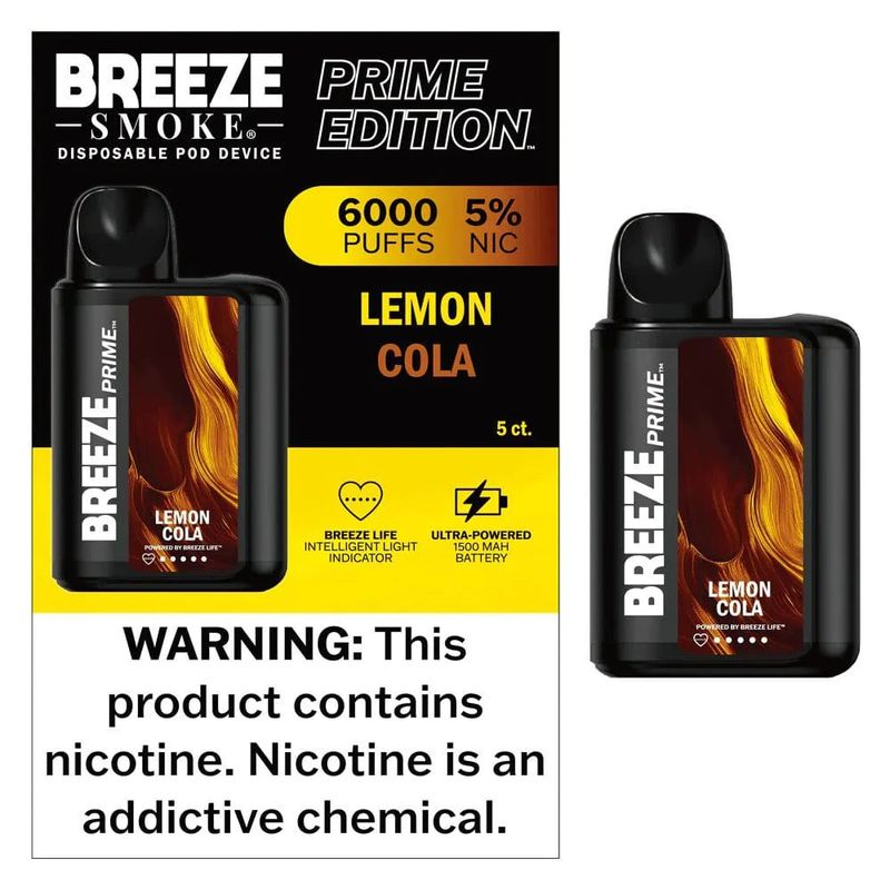 BREEZE PRIME EDITION LEMON COLA