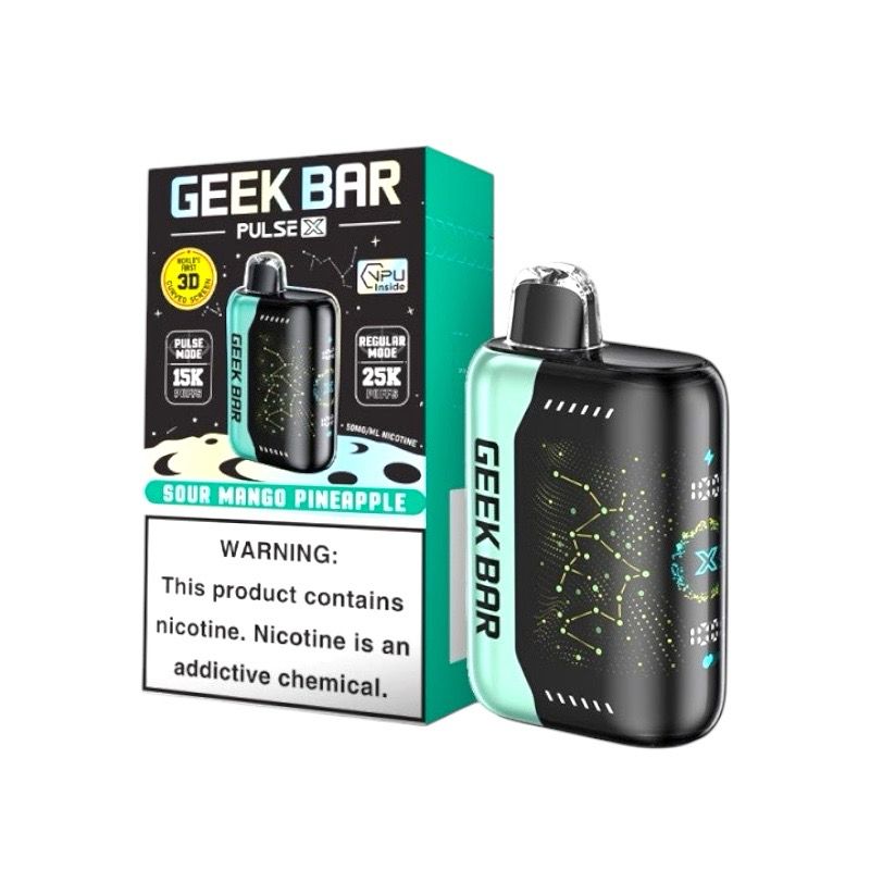 GEEK BAR X- SOUR MANGO PINEAPPLE