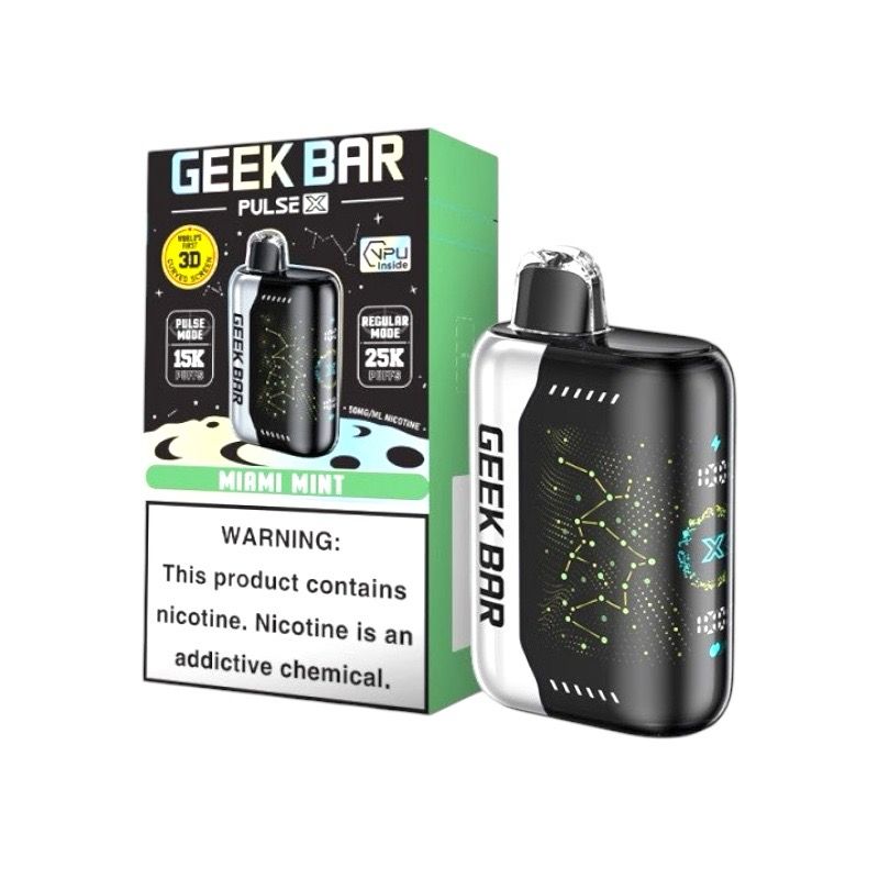 GEEK BAR X - MIAMI MINT