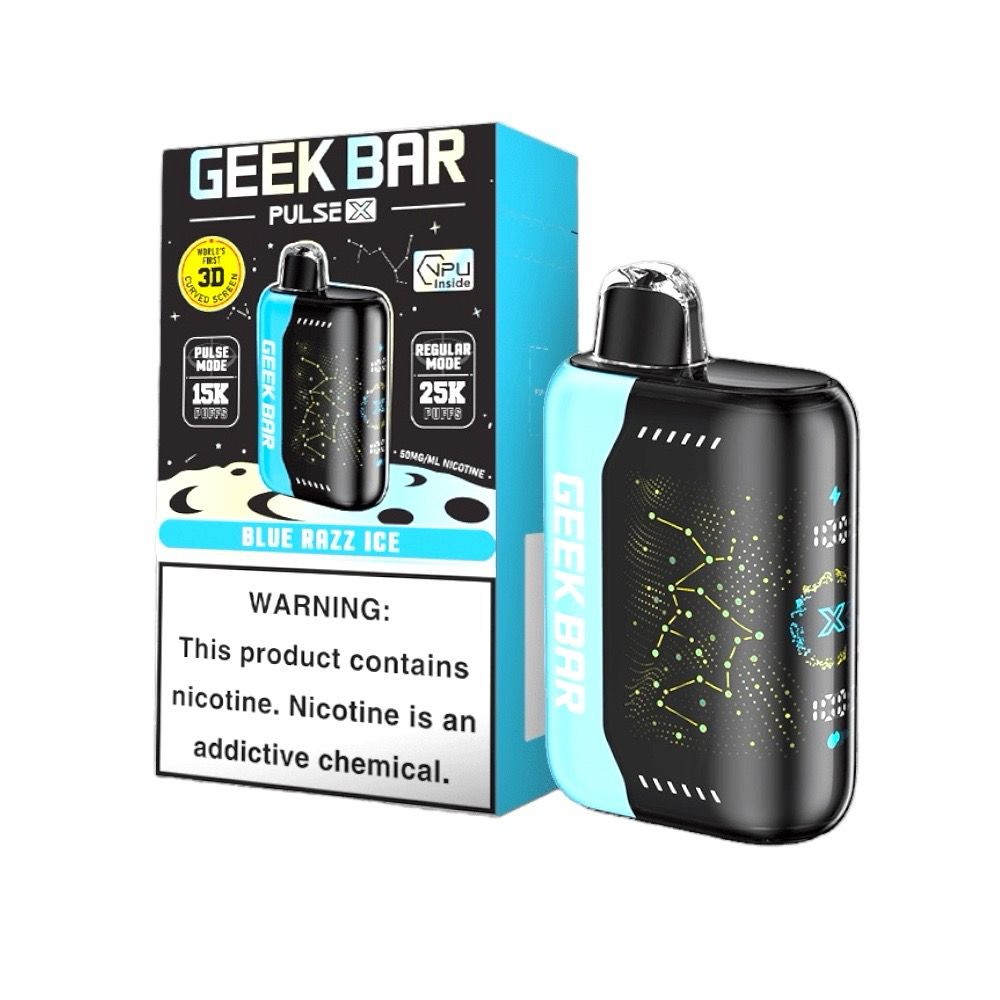 GEEK BAR X - BLUE RAZZ ICE