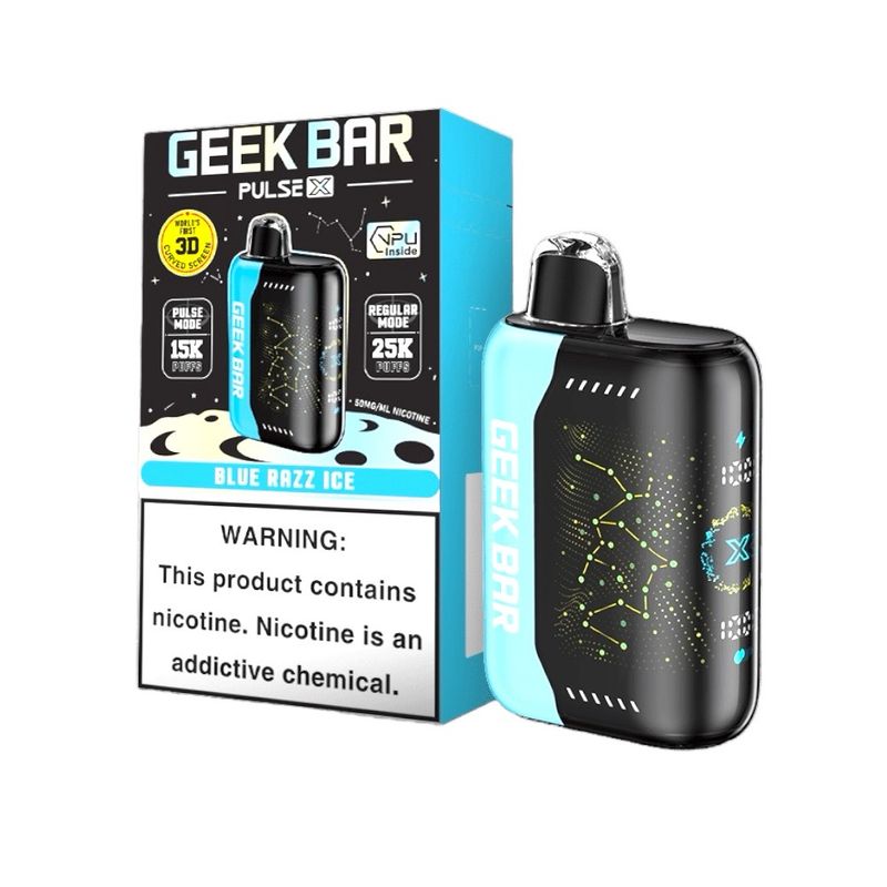 GEEK BAR X - BLUE RAZZ ICE