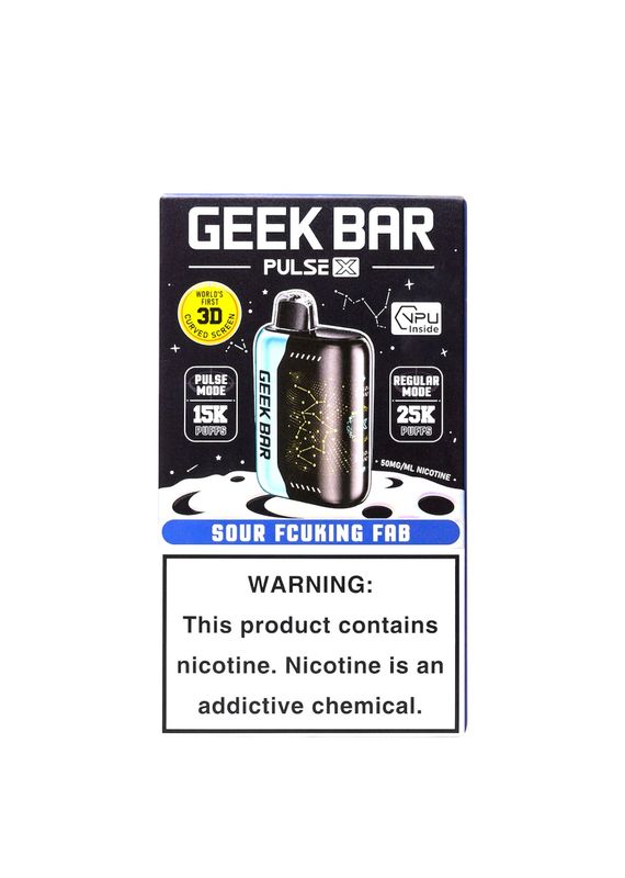 GEEK BAR X - SOUR FCUKING FAB