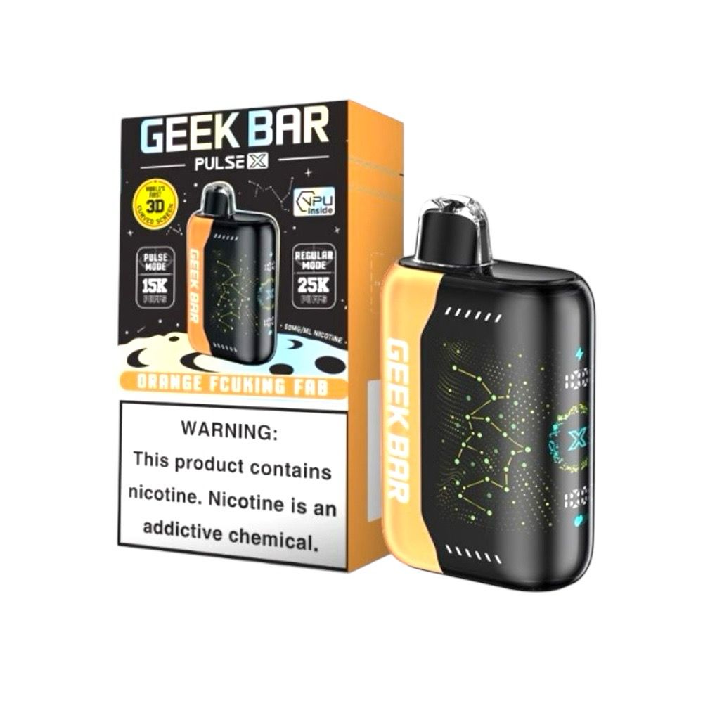 GEEK BAR X- ORANGE FCUKING FAB